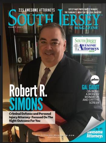 Featured in South Jersey magazine as an 'Awesome Attorney' 2020
